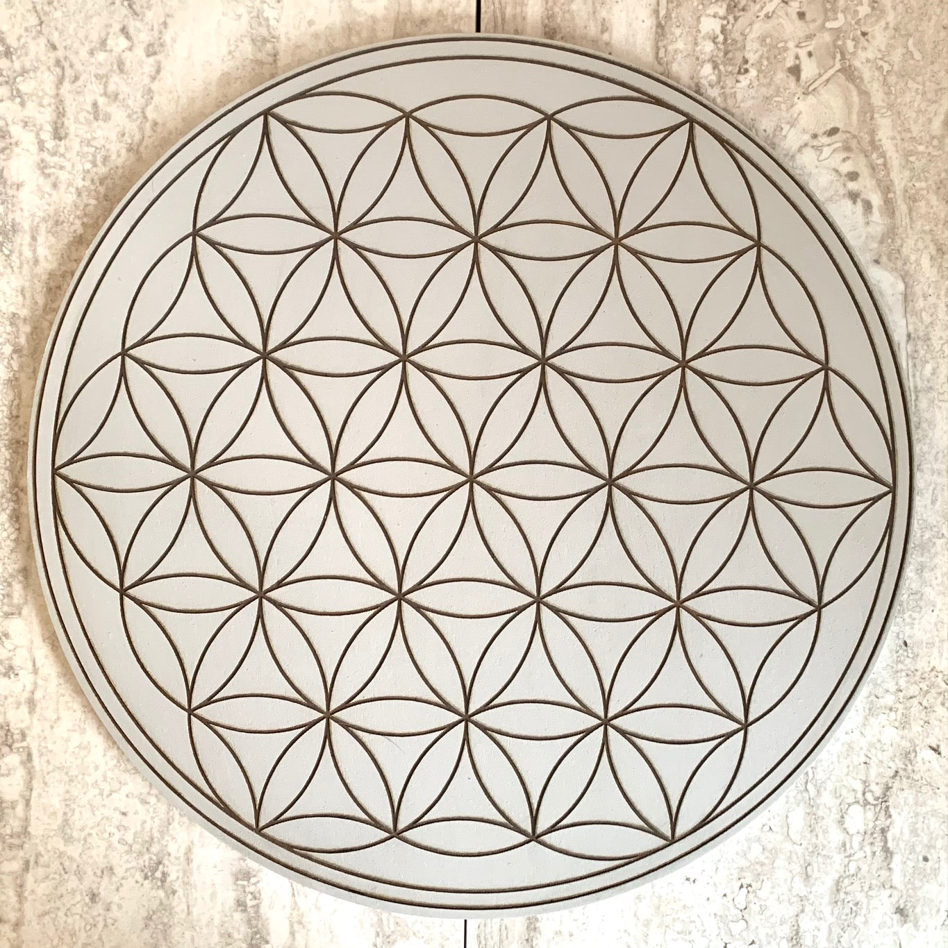 Flower of Life Crystal Grid - Made to Order