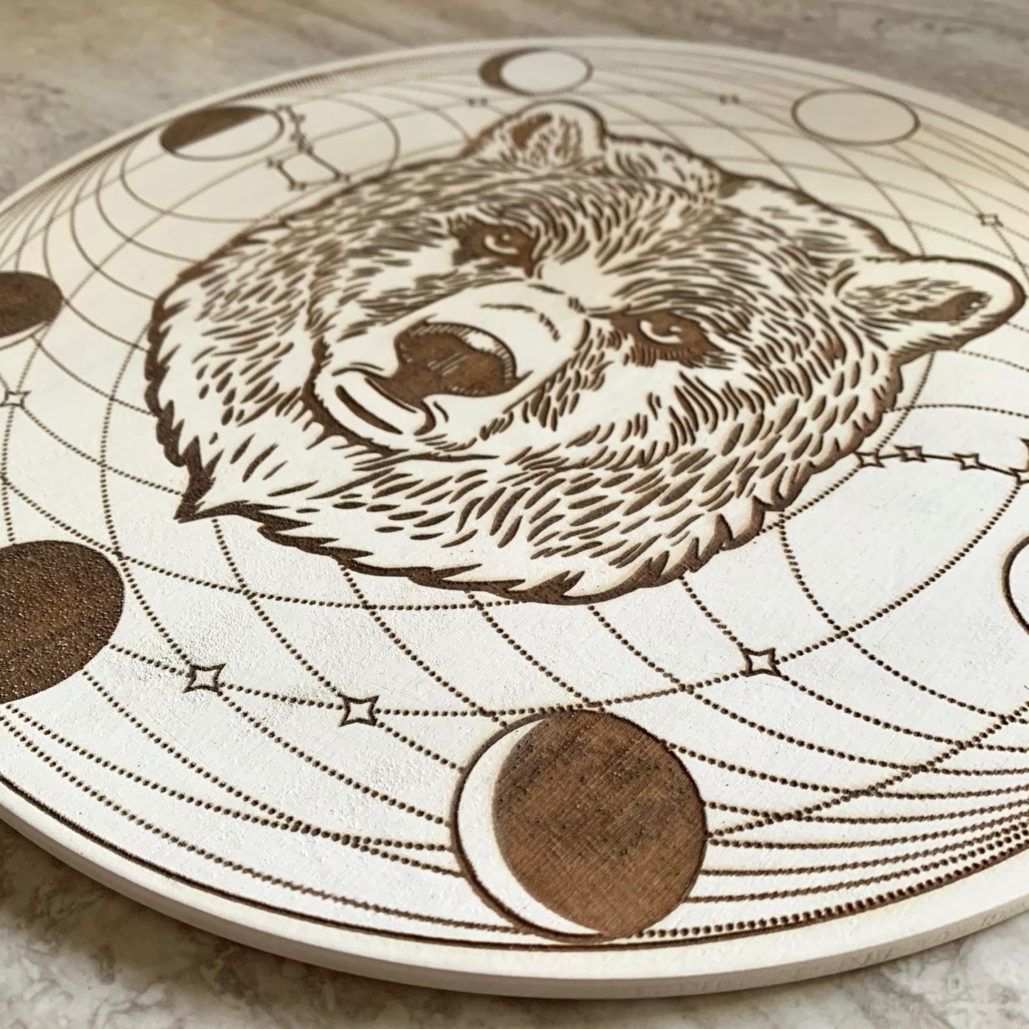 Bear Crystal Grid - Made to Order